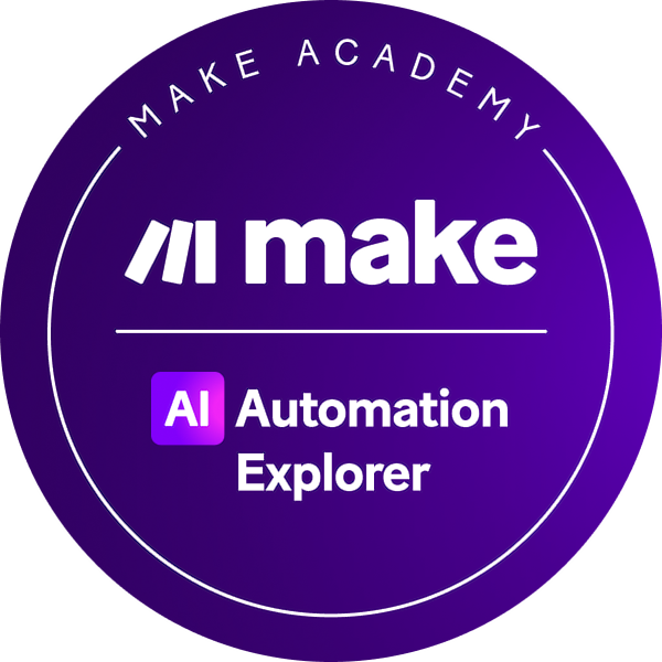 Make AI Automation Explorer Certification